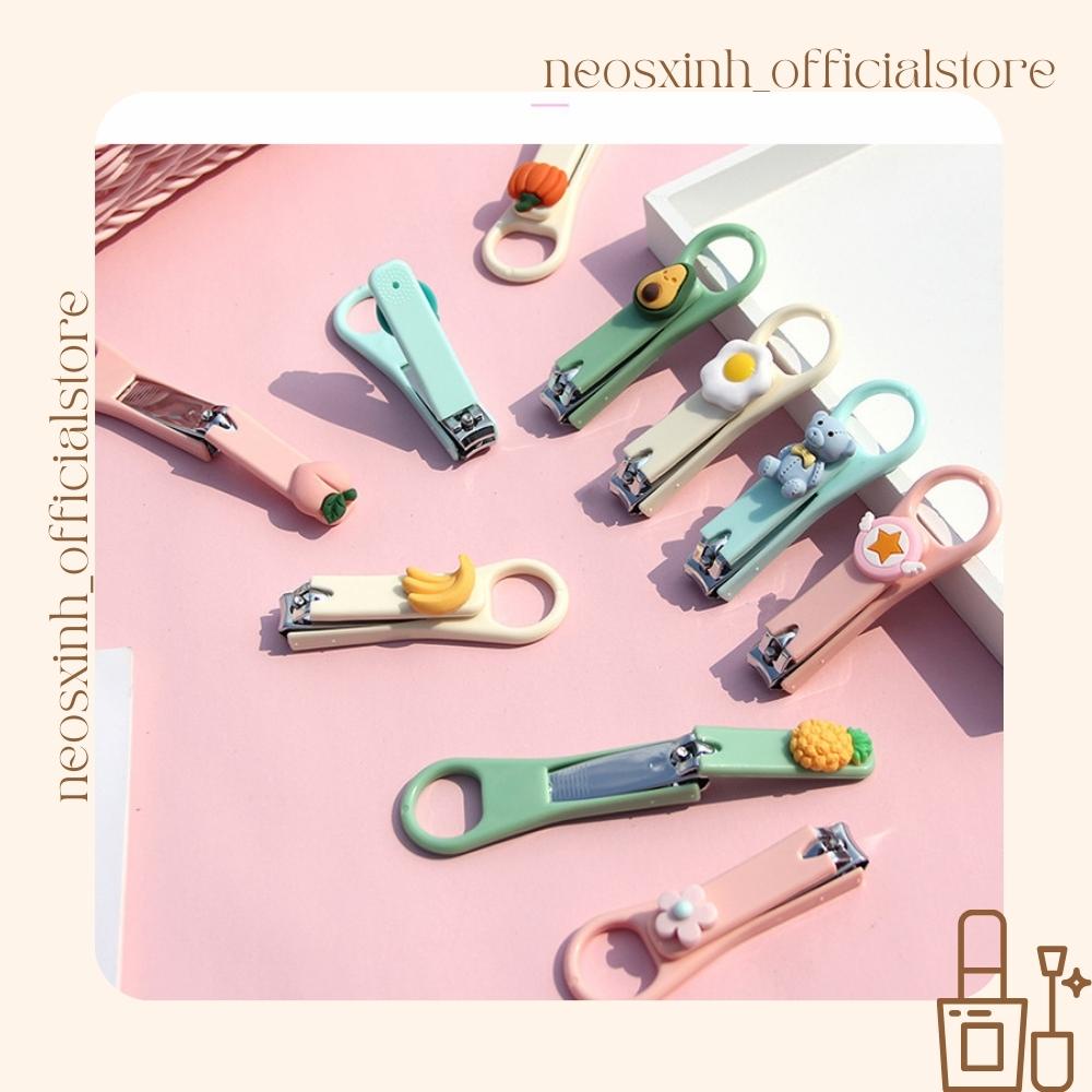 Cắt Móng Tay Mini Cute 15 Mẫu, Bấm Móng Tay Nhỏ Gọn - Neosxinh Nails