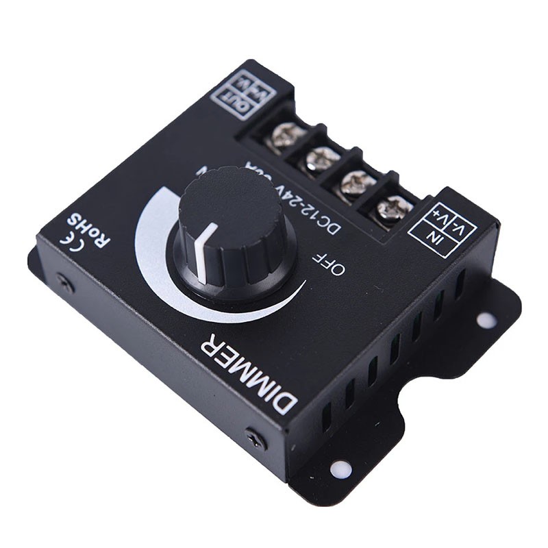 1 Bộ Điều Khiển Đèn LED Dây 30A DC 12V 24V 360W