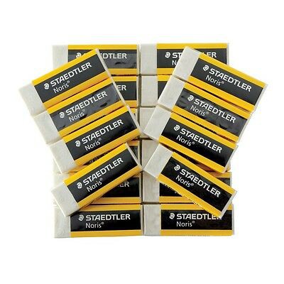 Tẩy chì siêu xịn STAEDTLER NORIS sọc vàng 526N20 viên to đại chính hãng