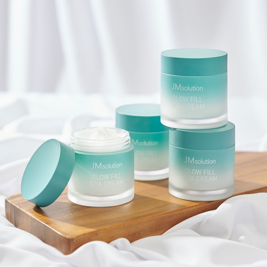 Kem dưỡng ẩm sáng da chuẩn spa JM Solution Glow Fill Spa Cream 70ml
