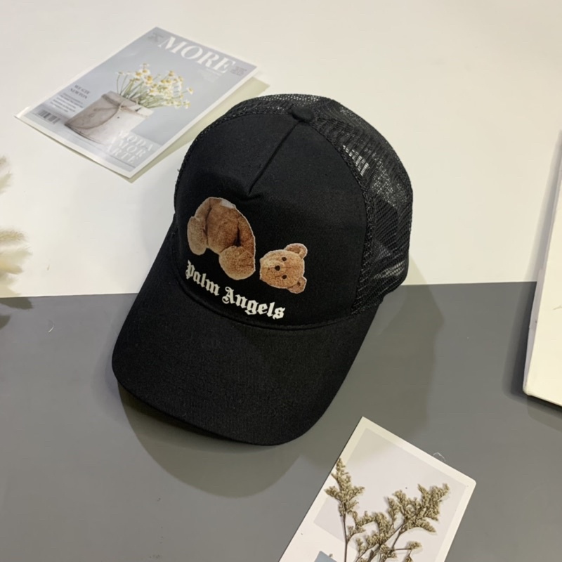 Mũ Nam Nữ Hình Gấu Chữ Palm Angels Rẻ Đẹp
