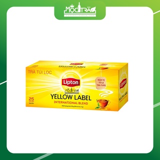 Trà túi lọc LIPTON nhãn vàng hộp 2gr x 25 túi