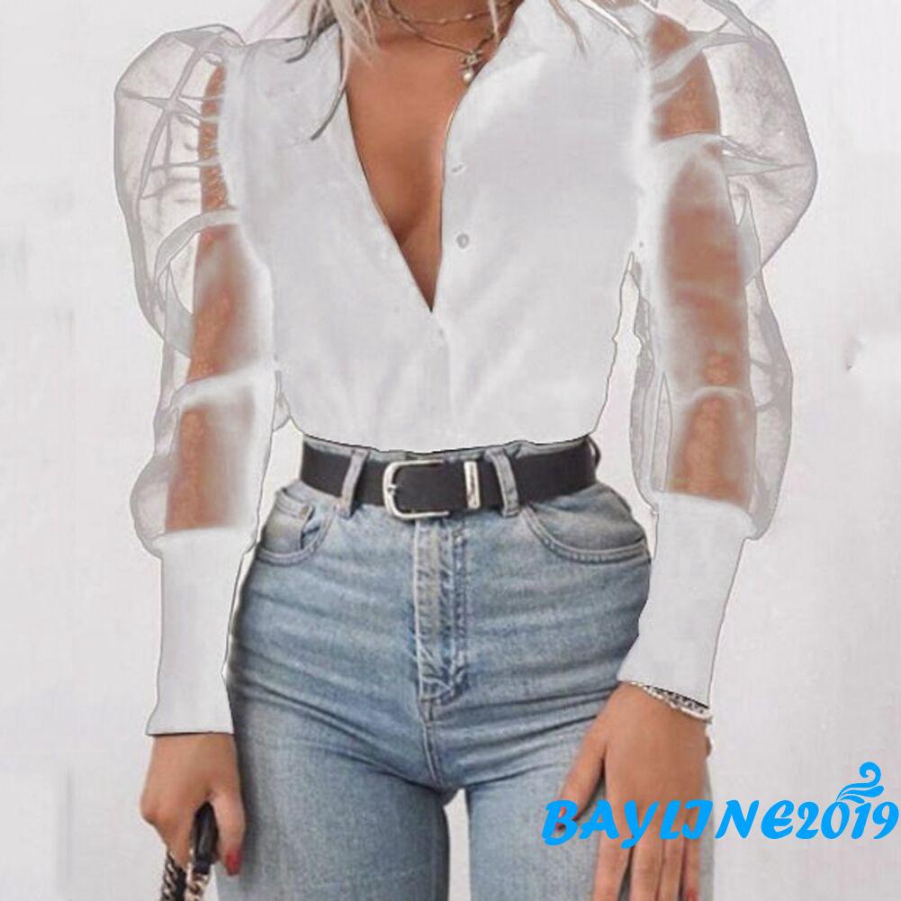 Áo phối lưới tay ngắn thời trang dành cho nữ