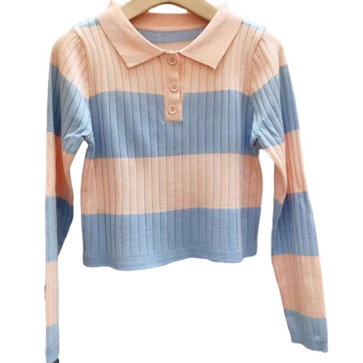 Áo Thun Polo Tay Dài Kẻ Sọc Ngang 1733 # | BigBuy360 - bigbuy360.vn