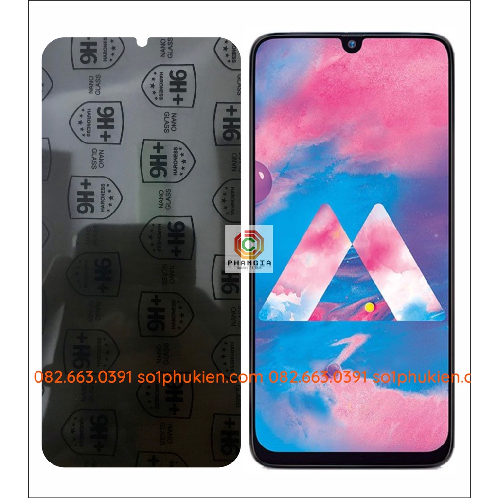 Dán cường lực chống nhìn trộm Samsung M10 / M10S / M20 / M20S / M30 / M30S / M31 Dẻo nano