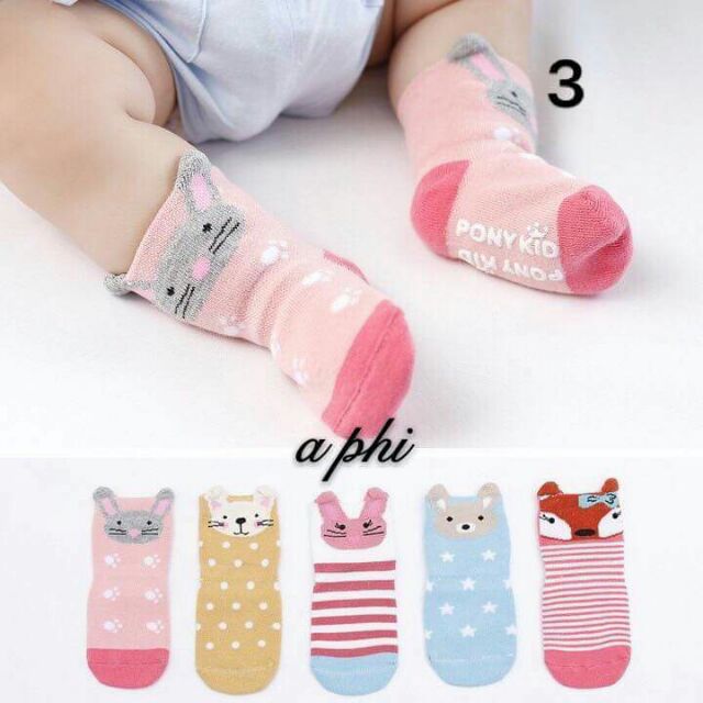 Combo 10₫ tất chống trượt cho bé