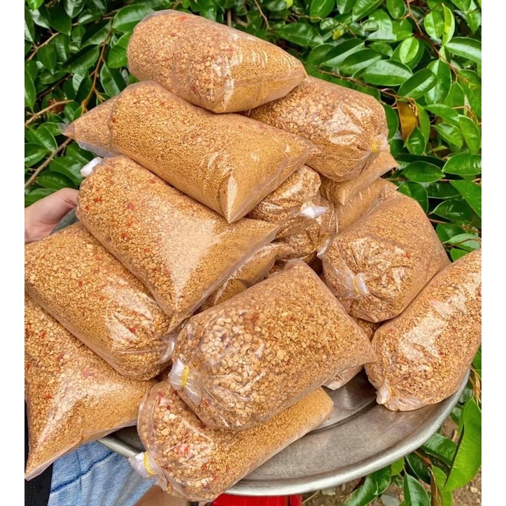 Muối tôm Tây Ninh chấm trái cây cực ngon