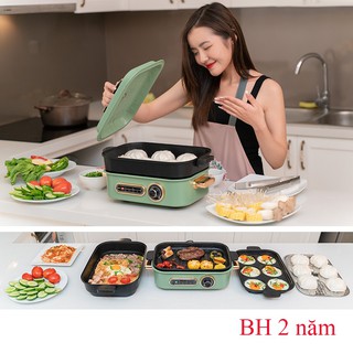 Nồi Lẩu Điện Đa Năng SEKA 4 trong 1 - Công Suất Lớn, Kiểm Soát Nhiệt An Toàn.