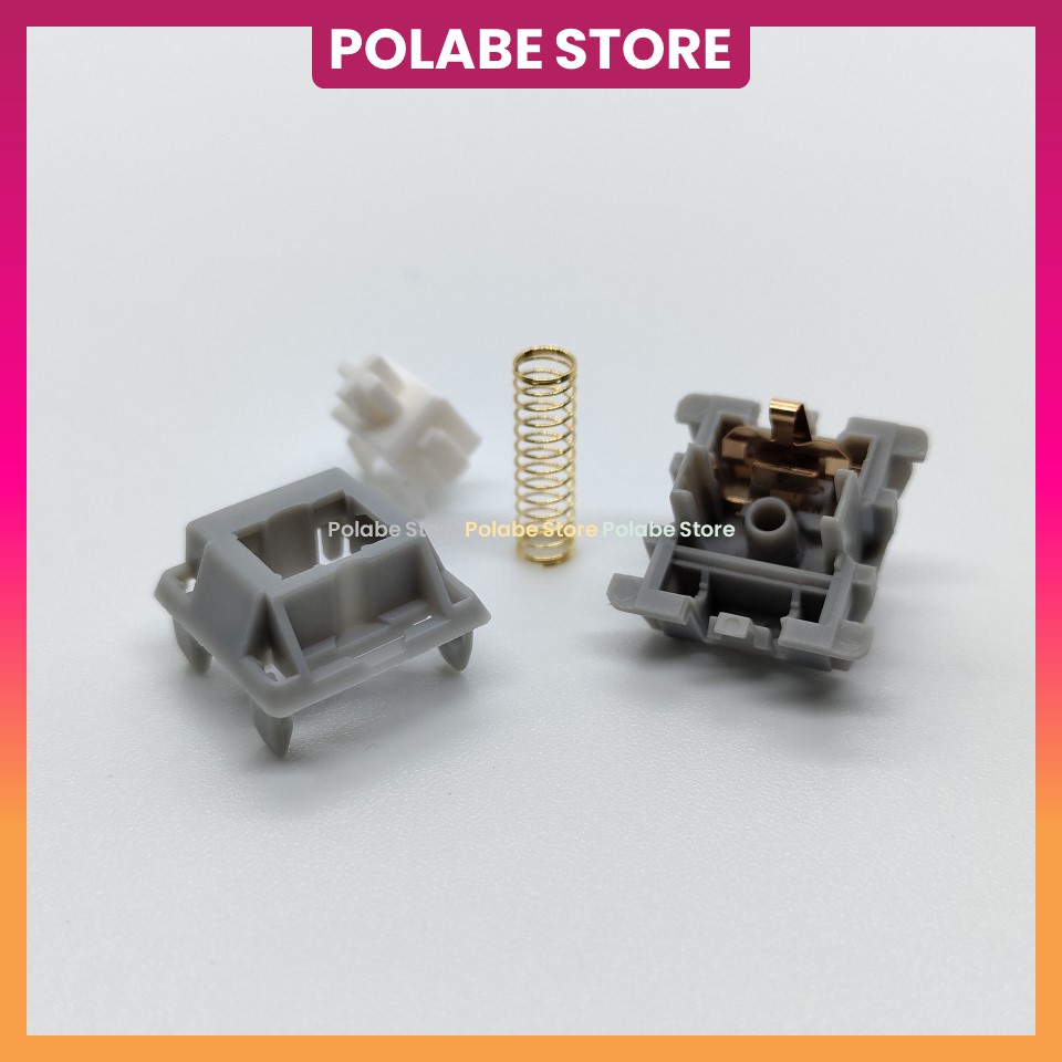 SP-Star Meteor White Linear Switch SP Star Meteor White SP Meteor Switch Công Tắc Bàn Phím Cơ - Polabe Store