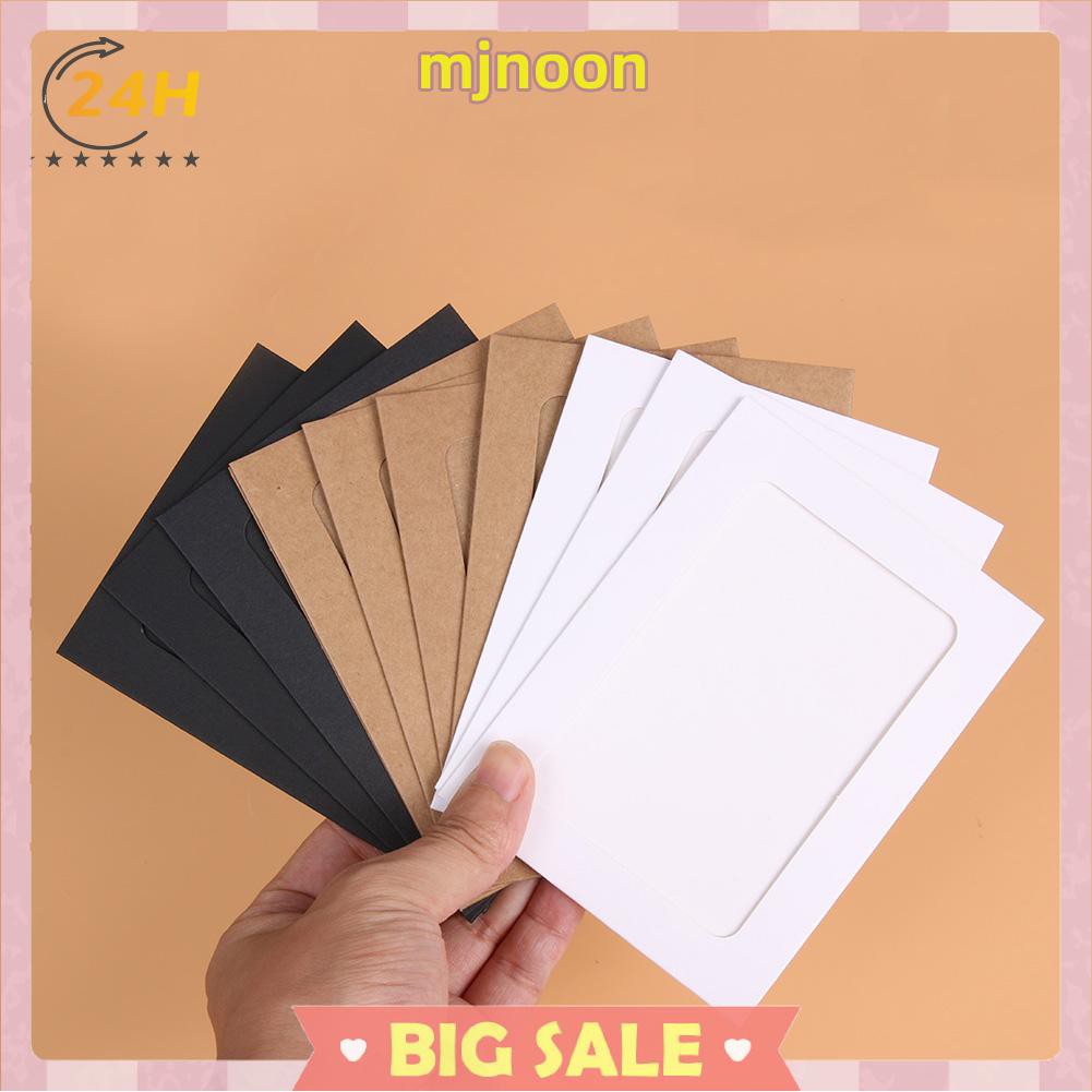 Set 10 Khung Ảnh Giấy 3-7 Inch Kèm Kẹp Và Dây Treo