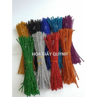 Kẽm xù kim tuyến - bó 95-100 sợi