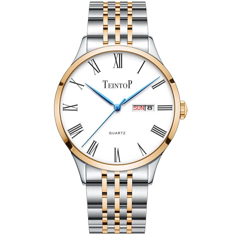 Đồng hồ nam Teintop T7017-5 chính hãng Mỹ,Kính sapphire ,chống xước,Chống nước 30m,Máy pin ( Quartz),Bảo Hành 12 Tháng
