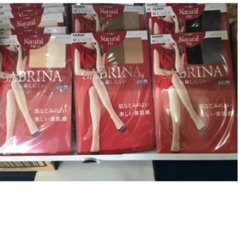 Quần tất Sabrina Natural/Shape Fit Nhật Bản màu da chân, màu đen size M L LL shopnhatlulu