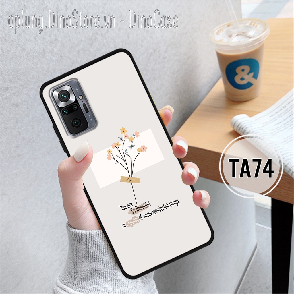Ốp lưng Xiaomi Redmi 10 - Note 10 - Note 10s - Note 10 Pro - Ốp điện thoại Xiaomi hình hoa nữ tính nhẹ nhàng dễ thương.