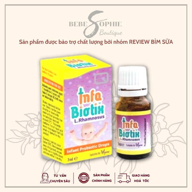 Men vi sinh INFA BIOTIX / INFABIOTIX hỗ trợ trẻ gặp vấn đề tiêu hoá