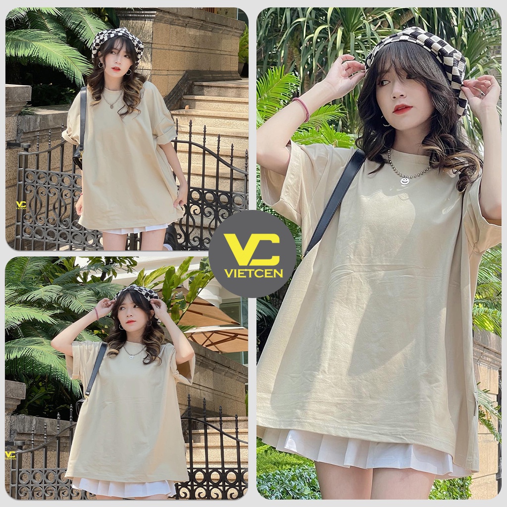 Set Áo Thun Và Chân Váy Tennis Form Rộng Có Khóa Nhót Chun Lưng Ulzzang_VIETCEN