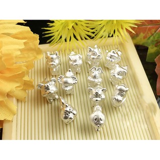 Charm bạc 12 con giáp