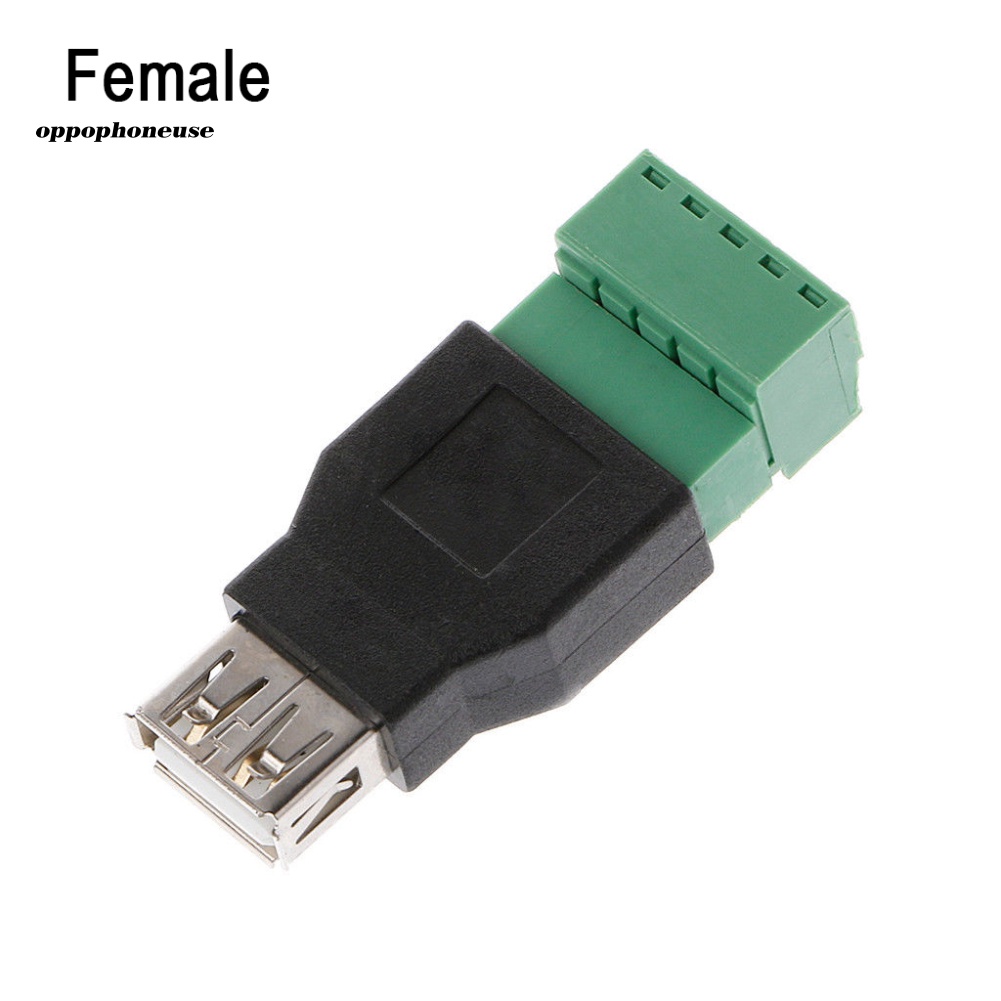 Đầu Nối Usb 2.0 Type A Female / Male Sang 5p