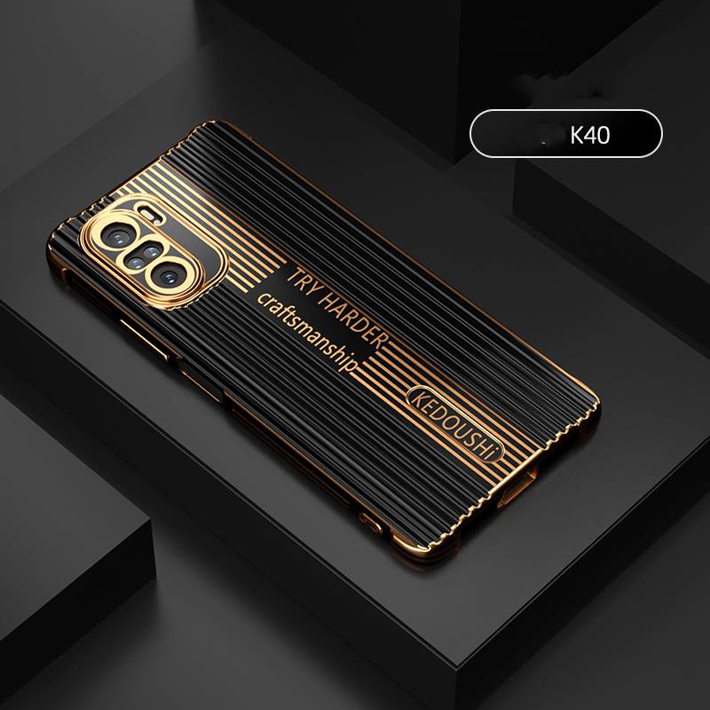 Ốp điện thoại mạ điện chống sốc bảo vệ ống kính máy ảnh dành cho Redmi K40 K40Pro Poco F3