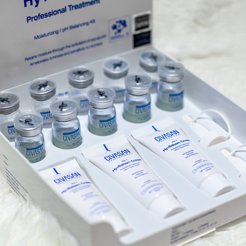 Set Dưỡng Cấp Ẩm Căng Bóng Da Civasan Hy+ Balsam