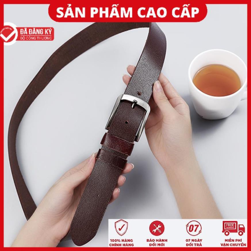 Thắt Lưng Nam Da Bò 4U Đẹp Sang Trọng T196D28