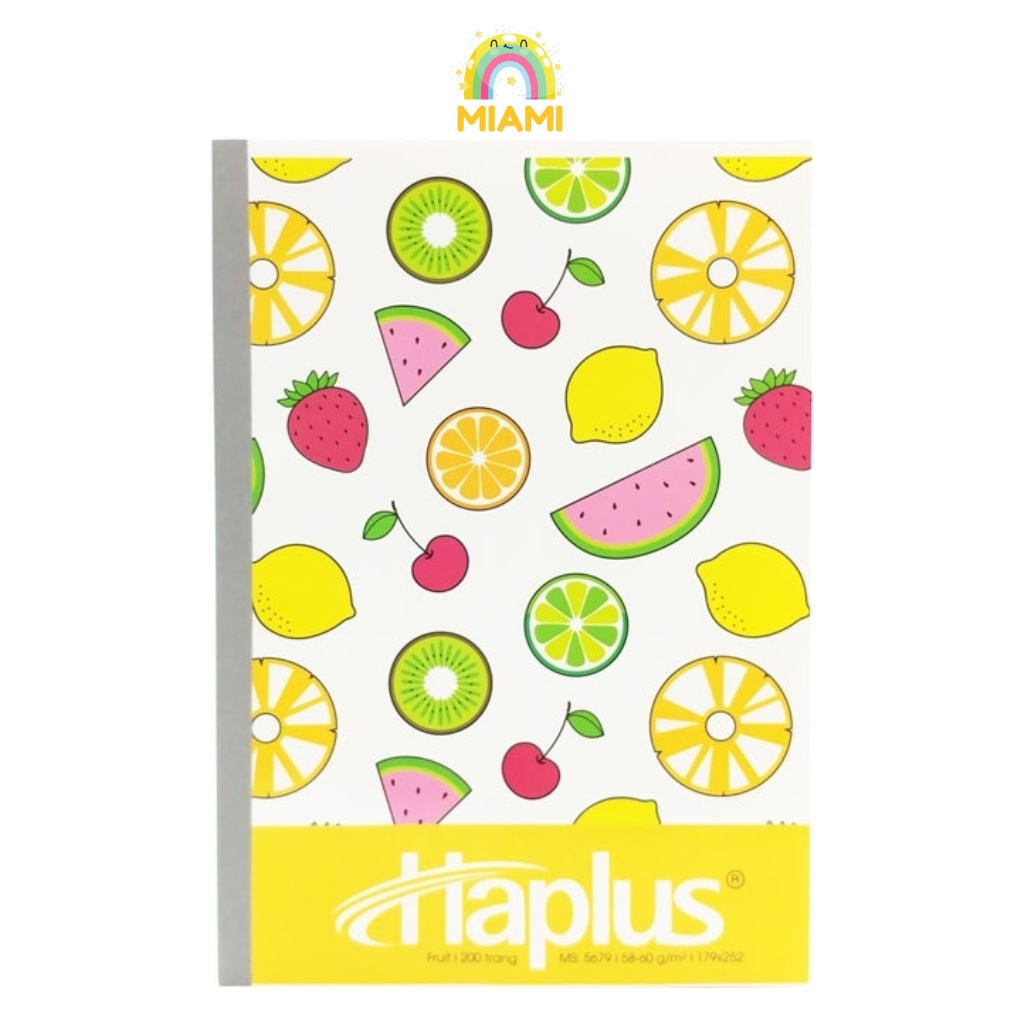 Vở Kẻ Ngang Haplus - Time Hải Tiến 80/120/200 Trang, Giấy Láng Mịn, Viết Êm Tay, Tập Viết, Vở Ghi Chép