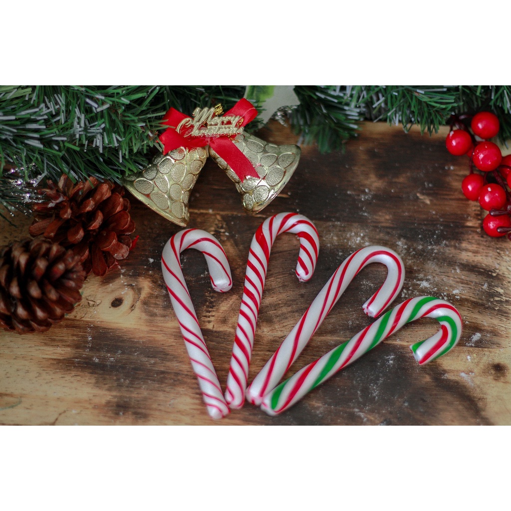 Kẹo noel giáng sinh sọc nhỏ