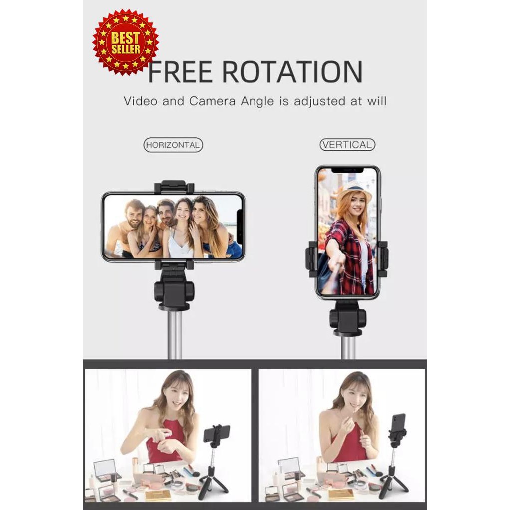 Gậy Tự Sướng Bluetooth Có Thể Kéo Dài | BigBuy360 - bigbuy360.vn