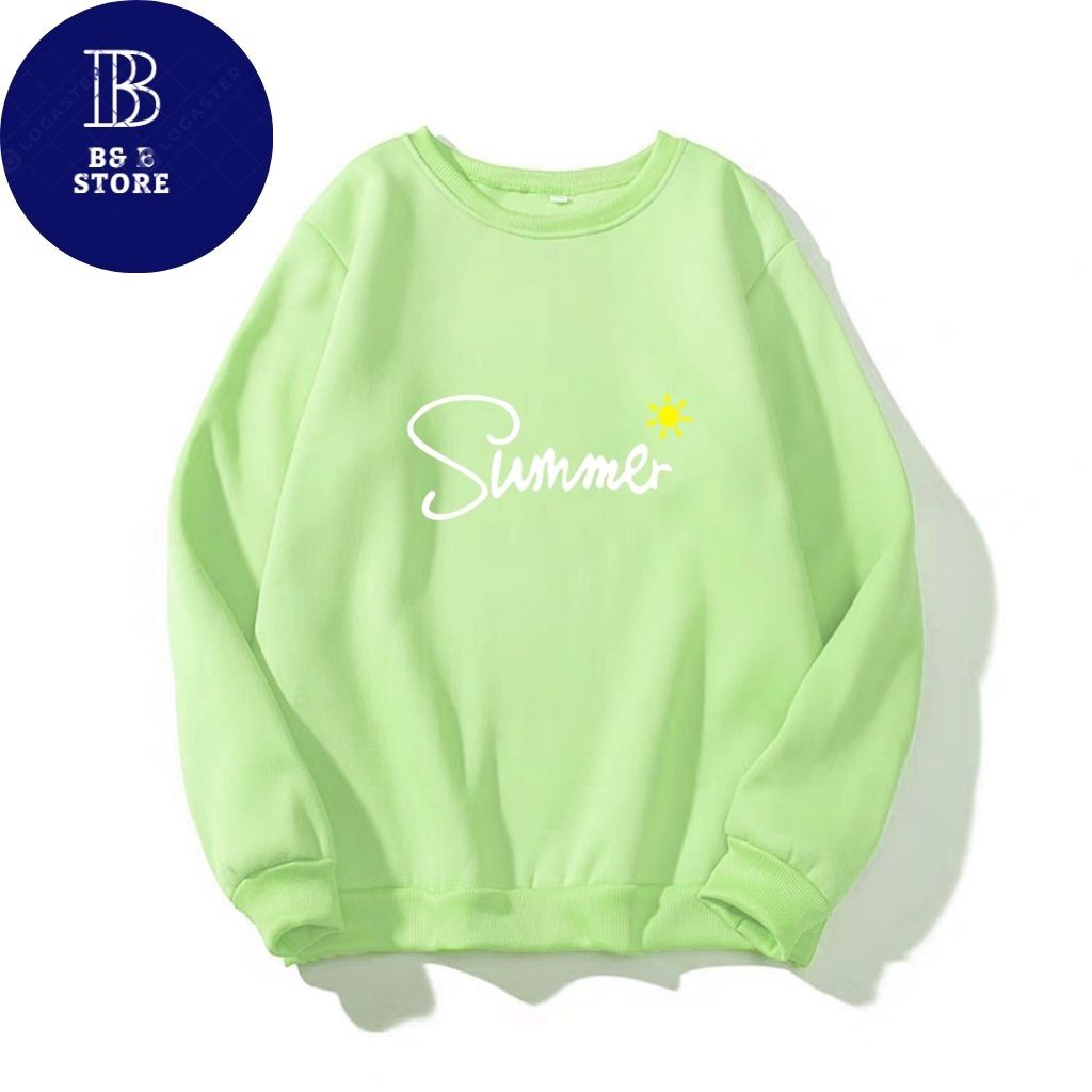 [ FREE_SHIP ] ÁO SWEATER NỈ UNISEX IN SWIMER ÁO FORM RỘNG NAM NỮ NHIỀU MÀU