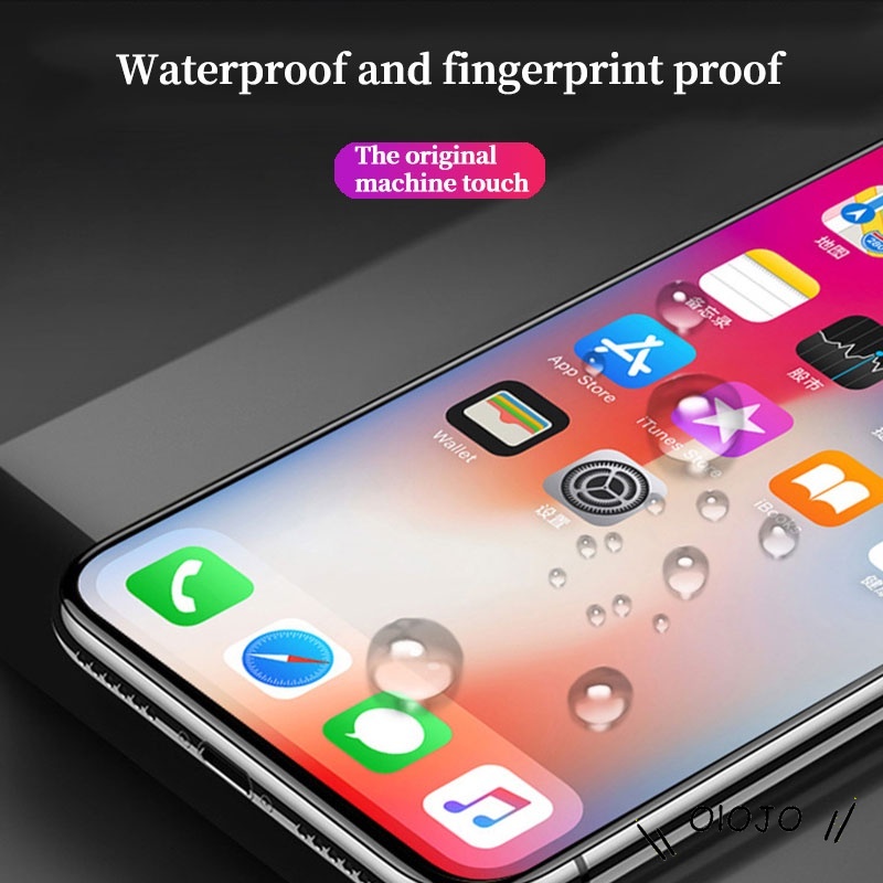 Kính Cường Lực 10d Bảo Vệ Toàn Màn Hình Cho Iphone Olo