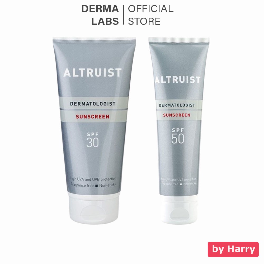 Kem chống nắng Altruist Dermatologist Sunscreen SPF50 và SPF30  - by Harry