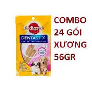 24 gói thức ăn chó pedigree dentastix 56gr
