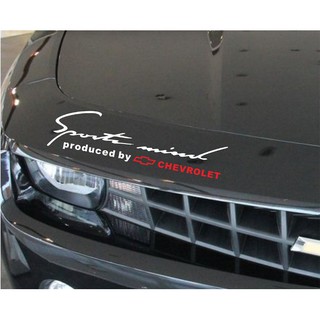 Tem sport mind dán capo ô tô Chevrolet