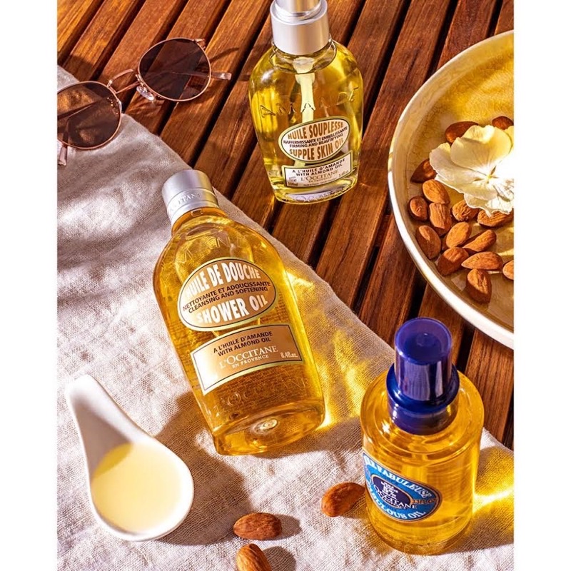 Dầu tắm hạnh nhân Cleansing And Softening Shower Oil With Almond Oil, minisize 35ML