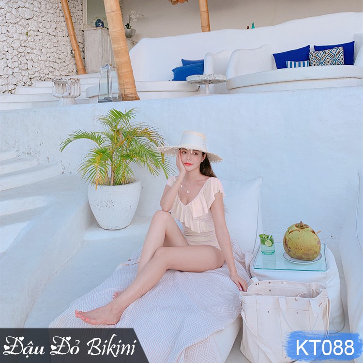 Đồ bơi liền thân phong cách sexy, áo tắm đôi nữ phong cách trẻ trung sang chảnh, chất thun bơi lạnh đẹp | KT088