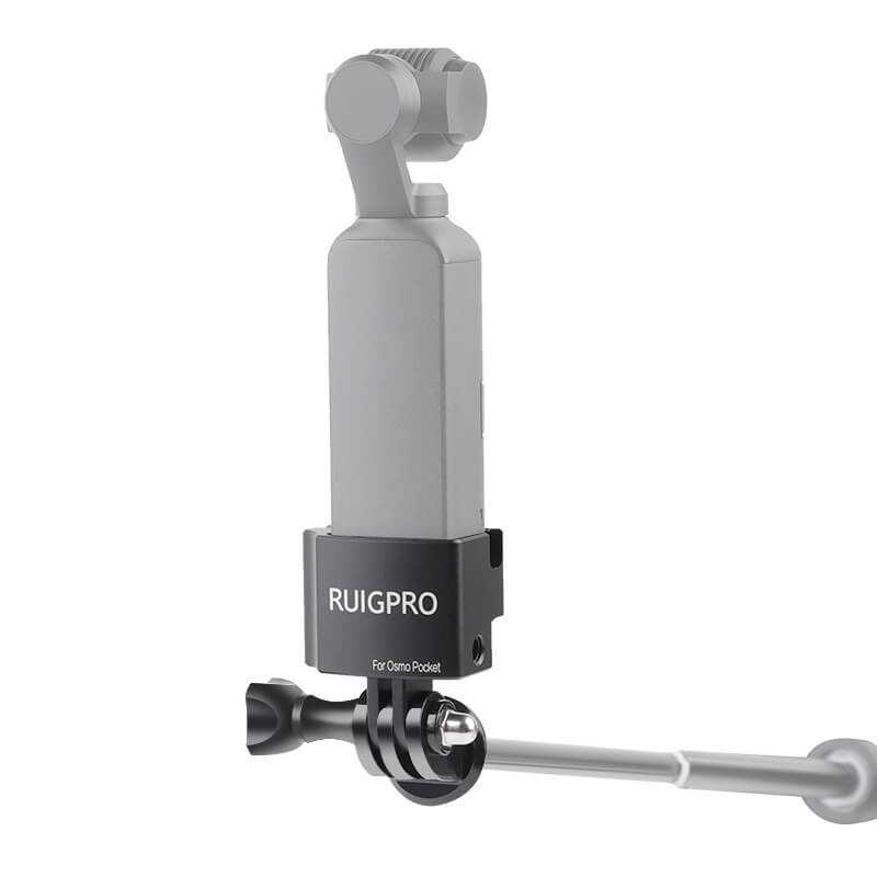 MOUNT GẮN OSMO POCKET 1 LÊN KẸP BALO VÀ GẬY RUIGPRO CNC