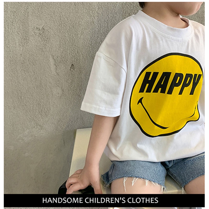 Áo Thun In Chữ Thời Trang Mùa Hè 2022 Cho Gia Đình