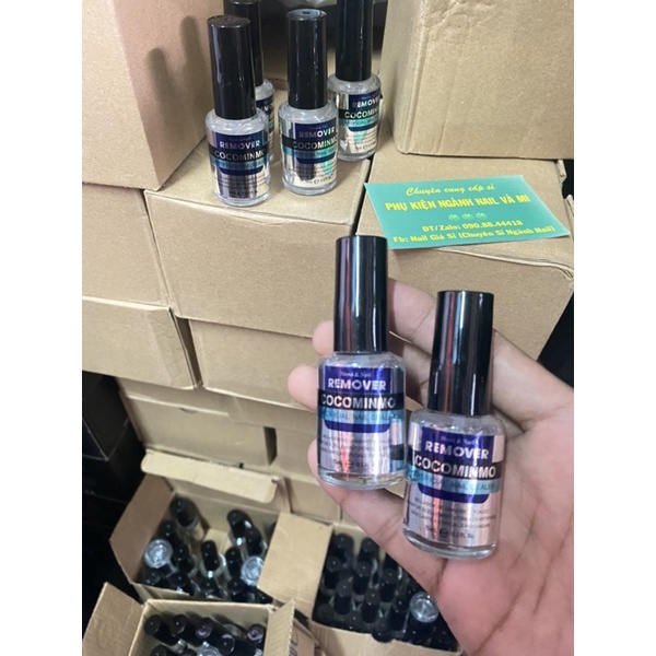 Nước phá gel Cocominmo chính hãng- Phá gel lạnh coco - phá gel mát lạnh không nóng móng