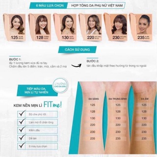 KEM NỀN FIT ME #MAYBELLINE
