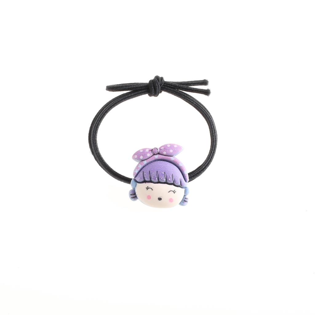 Dây buộc tóc cô gái cute