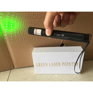 Đèn laser xanh JD-303 công suất cực lớn, chiếu xa kilomet
