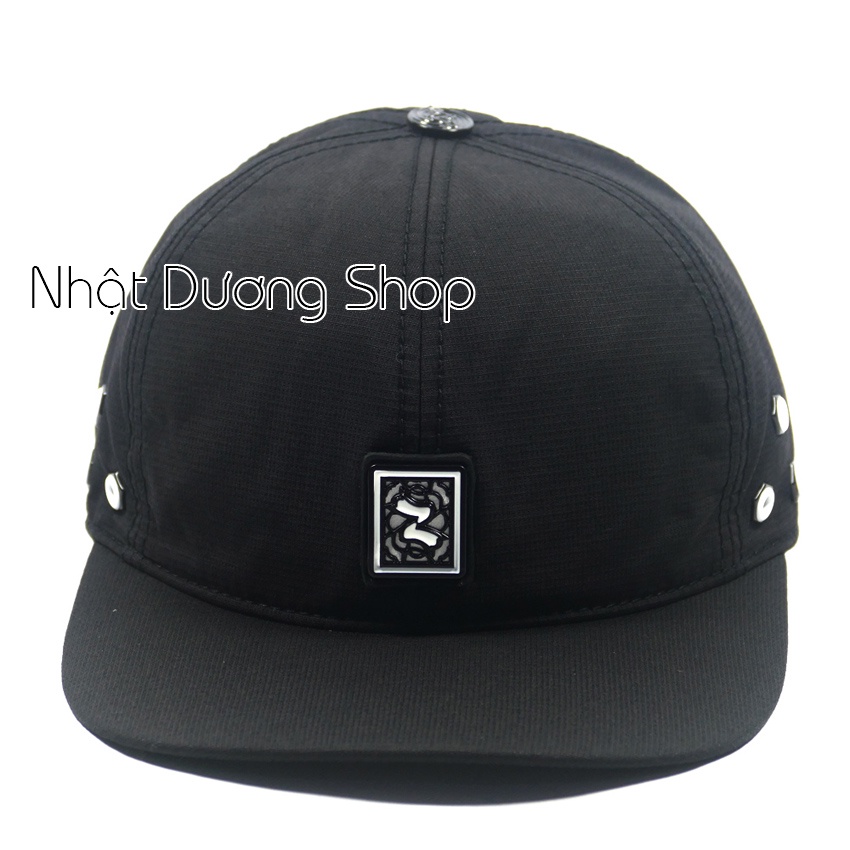 Nón kết xịn Z caps  - Chất liệu vải kaki cao cấp mặt da chữ Z sò kiểu nổi bật