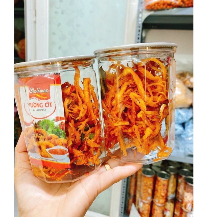 MamTh- MỰC SỢI SỐT CHANH TOMYUM CHUA CAY⚡ LON PÉT 250G