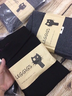 quần legging mèo lót lông