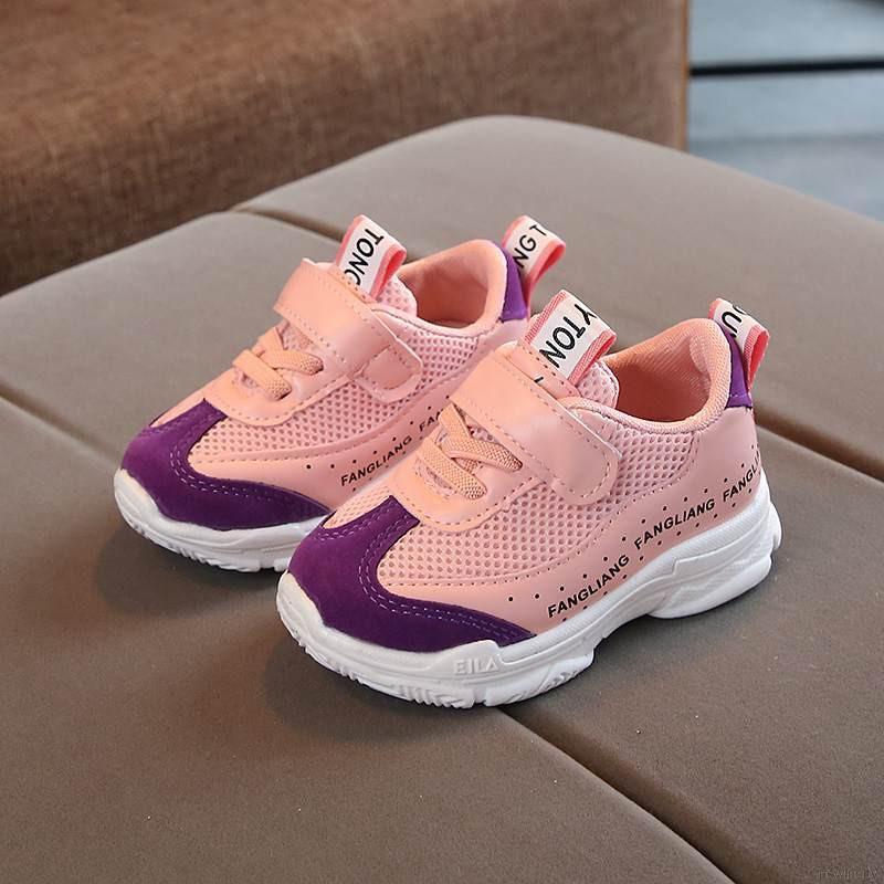 Giày thể thao đế mềm chống trượt thoáng khí cho bé