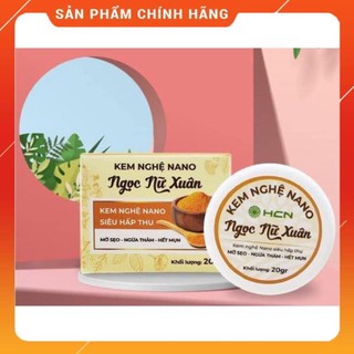 Kem nghệ nano Ngọc nữ Xuân 20gr mờ sẹo, giảm thâm, hết mụn