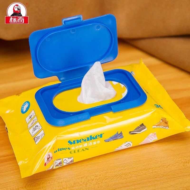 Giấy ướt lau giày 30 tờ