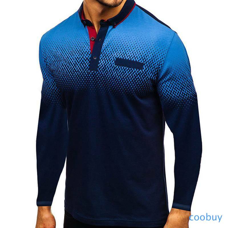 Áo Thun Tay Dài Vải Cotton Pha Thời Trang Cho Nam | BigBuy360 - bigbuy360.vn