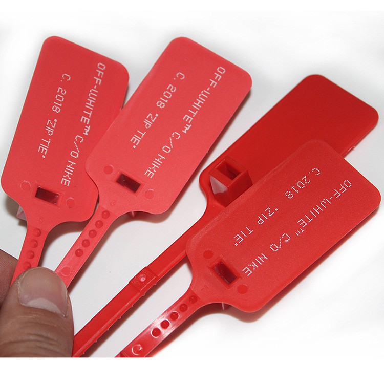 Zip tag Offwhite - Phụ kiện trang trí giày, móc khóa, bao lô, túi xách