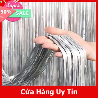 Rèm kim tuyến trang trí sinh nhật - Rèm tua rua trang trí sinh nhật